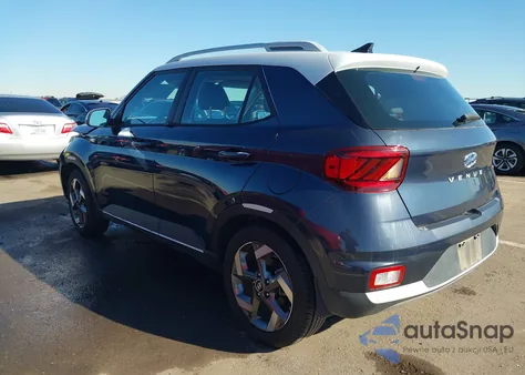 2021 Hyundai Venue Denim from USA, damaged, VIN KMHRC8A33MU114137